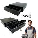 ДЕНЕЖНЫЙ ЯЩИК ДЛЯ ДЕНЕЖНОГО ОРГАНИЗАТОРА 4 И 5 ОТДЕЛЕНИЙ НАПРЯЖЕНИЕ 24В RJ12