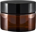 Баночка коричневого стекла 30 мл + крышка