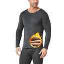 ЗИМНИЙ ТЕРМОБЕЛЬЕ МУЖСКОЙ КОМПЛЕКТ ФУТБОЛКА И БРЮКИ СЕРЫЙ размер 3XL