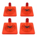 4X PACHOŁEK DROGOWY SŁUPEK SKŁADANY ODBLASK 45cm