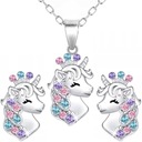 НАБОР СЕРЕБРЯНЫХ УКРАШЕНИЙ «ЕДИНОРОГ»