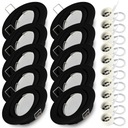 10 передвижных галогенных светильников BK + лампочка. Светодиод GU10 7Вт