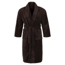 ХАЛАТ МУЖСКОЙ КОРИЧНЕВЫЙ ПЛОТНЫЙ МУЖСКОЙ ХАЛАТ, РАЗМЕР M A103
