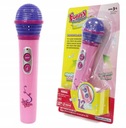 РОЗОВЫЙ МИКРОФОН на батарейках, 12 МЕЛОДИЙ