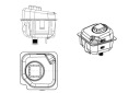 RÉSERVOIR D'EXPANSION VERS VOLVO C70 2.0 97-photo 12