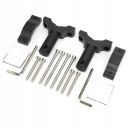 2SETS LED (СВІТЛОДІОД) LIGHT BASE КРОНШТЕЙН CNC АЛЮМІНІЙ АЛЮМІНІЙ UNIVERSAL CLAMP XI  фото 12