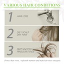 Rozmarínový olej na starostlivosť o vlasy 100ML Esencia starostlivosti o vlasy Účinok extra objem