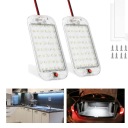 АВТО ФАРА SUFITOWA LED (СВІТЛОДІОД) САЛОНУ БУС 12V 48LED (СВІТЛОДІОД) 800LM 2X  (17434975152) фото min 11