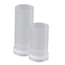 Formy do świec Akrylowe duże okrągłe żebro cylin