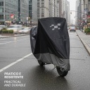 ЧОХОЛ МОТОЦИКЛЕТНИЙ ЗОВНІШНІЙ WODODOPORNY Z ODBLASKAMI UV ЗАХИСНИЙ  фото 5