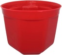 КРЫШКА 17, КРАСНАЯ, ДЕКОРАТИВНАЯ ДЛЯ ЦВЕТОЧНЫХ ГОРШКОВ