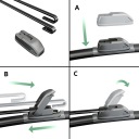 MOTGUM POIGNÉE ESSUIE-GLACES AVANT DROIT 380 MM NISSAN QASHQAI I X-TRAIL I IIphoto 11
