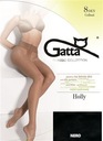 Летние колготки Gatta Holly Stretch 8 ден nero-4