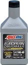 AMSOIL EUROPEAN CAR FORMULA (EFM) 5W40 1QT 946ML