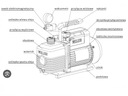 Pompa próżniowa Value V-i260SV 142 l/min Kod producenta V-i260SV