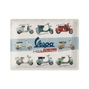 Таблица металлической модели эмблемы VESPA