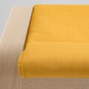 IKEA POANG Podnožka dub moridlo Skiftebo žltá Šírka nábytku 68 cm