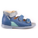 ДЕТСКИЕ КОЖАНЫЕ ПРОФИЛАКТИЧЕСКИЕ САНДАЛИИ НА КАБЛУКЕ THOMAS ANI-BUT R29