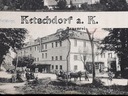 KACZORÓW Browar wóz konny Dworzec 1914r Region Jeleniogórskie (Riesengebirge)