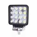 FARO DIODO LUMINOSO LED EN FUNCIONAMIENTO 12V 24V 48W HALÓGENO ANTINIEBLA 