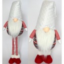 БОЛЬШОЙ Гном НА ТЕЛЕСКОПИЧЕСКИХ НОЖКАХ, СТОЯЩИЙ РОЖДЕСТВЕНСКИЙ ГНОМ, УКРАШЕНИЕ САНТА ГНОКА