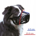 Kaganiec dla psa siatka z plastiku M Trixie 17604 Maksymalny obwód pyska 22 cm