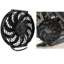 UNIVERSAL VENTILADOR DEL RADIADOR 12V 80W NEGRO 