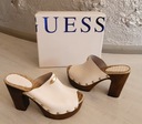 Шлепанцы GUESS, натуральная кожа, размер 41.