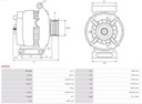 AS-PL A0504 ALTERNADOR MERCEDES-BENZ S65 6.0 