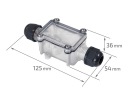 ГЕРМЕТИЧЕСКИЙ КОННЕКТОР 230V 3 PIN CSJ 3x1.5 коробка IP68