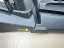 MERCEDES GLS W167 GLISSIÈRE PARE-CHOCS DROIT AVANT DROIT AVANT A1678850206photo 8