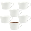 НАБОР ИЗ 6 БЕЛЫХ ЧАШЕК С СОУСОМ НАБОР НА 6 ЧЕЛОВЕК ЧАШКА + Блюдце