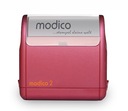 MODICO STAMP 2, 36x11мм, 3 линии, КРАСНЫЙ
