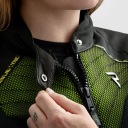 REBELHORN JAX LADOS ЧОРНИЙ FLUO ЖОВТИЙ КУРТКА МОТОЦИКЛЕТНА ТЕКСТИЛЬ ЖІНОЧА  фото 10
