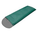 Кемпинговый спальный мешок 220x75CM зеленый/серый NILS CAMP