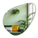 Безрамное модное настенное зеркало Loft Boho Cut Premium для макияжа в ванной комнате