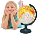 Глобус 250мм С ПОДСВЕТКОЙ*LED*2в1+АППЛИЦИЯ в подарок Польский товар
