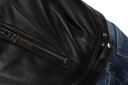 Pánska kožená rocková bunda DORJAN ROB450 S Výplň neuplatňuje sa