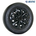 Универсальные колпаки Jestic Delta Black 15 дюймов