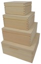 деревянная шкатулка 4в1, набор декупажных шкатулок