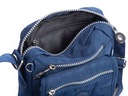 Malá ľahká pánska kabelka cez rameno cestovná poštárka tmavo modrá Hlavná tkanina nylon