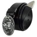 КОЖАНЫЙ РЕМЕНЬ ДЛЯ МОТОЦИКЛИСТОВ WOLF BUCKLE