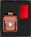 Подарочный набор зажигалки ZIPPO CANDY APPLE RED MT*№2.
