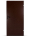 ДВЕРЬ ВХОДНАЯ МЕТАЛЛИЧЕСКАЯ ТЕХНИЧЕСКАЯ УРАН+ КОРИЧНЕВАЯ 90 СПРАВА