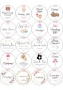Подяка гостям Ведмедик сувенір Хрещення рік baby shower