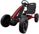 GOKART G6 ABARTH С ПЕДАЛЬЮ, КОЛЕСА ИЗ ПЕНЫ ЭВА, ТОРМОЗ