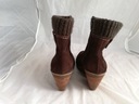 Topánky semišové Clarks UK 4 veľ. 37 ,vk 24 cm Dĺžka vložky 24 cm