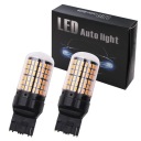 ЛАМПОЧКА LED (СВІТЛОДІОД) 144 SMD 4014 W21W 7440 T20 CANBUS США  (9706464124) фото min 8