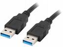 КАБЕЛЬ USB-A M/M 3.0 1,8 М ЧЕРНЫЙ LANBERG