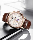 LIGE Men's Watches Quartz Waterproof Chronograph Luxury Fashion Male ...